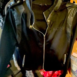 Bcbg  light sharp black night out jacket